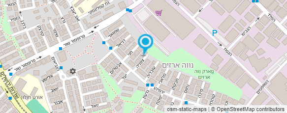 מפת הגעה אל דנה מראד - מדריכת  הנקה