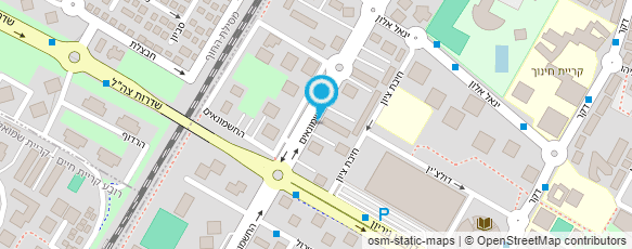 מפת הגעה אל המרכז הישראלי לפרסותרפיה מפת הגעה אל המרכז הישראלי לפרסותרפיה