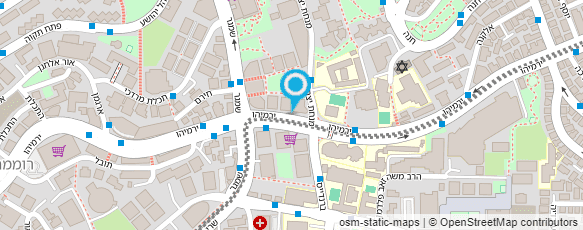 מפת הגעה אל פוטו תמונות ברמות - סניף ירמיהו-שמגר