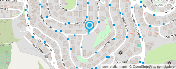 מפת הגעה אל בר כל - ברכת הארץ