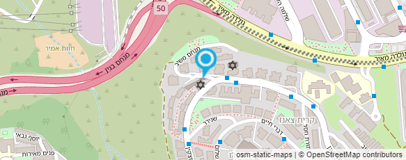 מפת הגעה אל בר כל - ברכת הארץ