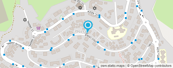 מפת הגעה אל בר כל - ברכת הארץ