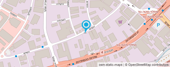 מפת הגעה אל מידנייט פיצה