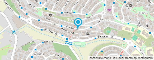 מפת הגעה אל בר כל - ברכת הארץ