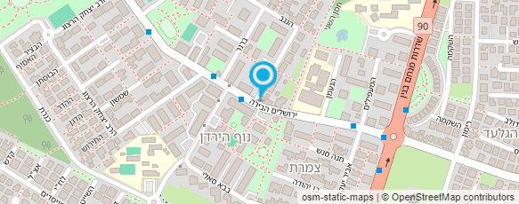 מפת הגעה אל בר כל - ברכת הארץ