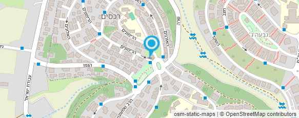 מפת הגעה אל בר כל - ברכת הארץ