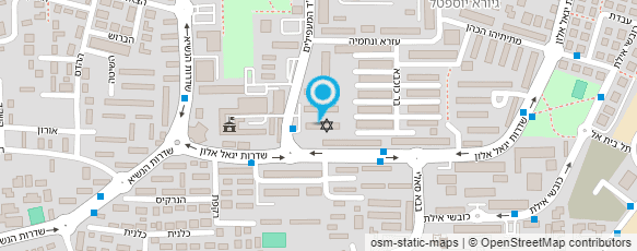 מפת הגעה אל פיצה שמש דימונה