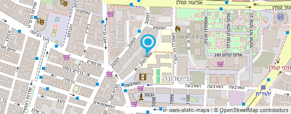 מפת הגעה אל טליה בן מזיא - מדריכת הנקה