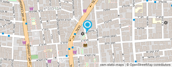 מפת הגעה אל שירה שץ מפת הגעה אל שירה שץ