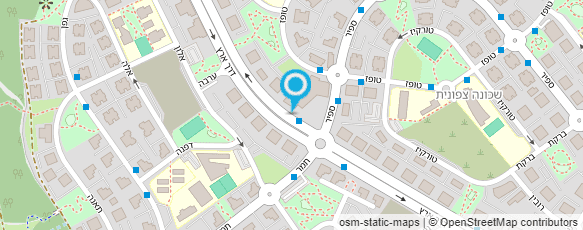 מפת הגעה אל דואר ישראל-מסירת דואר מפת הגעה אל דואר ישראל-מסירת דואר