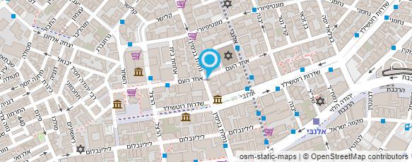 מפת הגעה אל מוחמד נעמה סטנדאפיסט