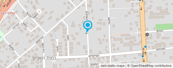 מפת הגעה אל לילי עוזיאל - יועצת הנקה IBCLC