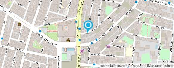 מפת הגעה אל מיכל יפה