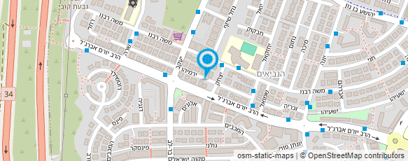 מפת הגעה אל סבטלנה עמירמוב - יועצת הנקה