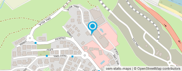 מפת הגעה אל נתנאל ויצמן אדריכלות ועיצוב פנים