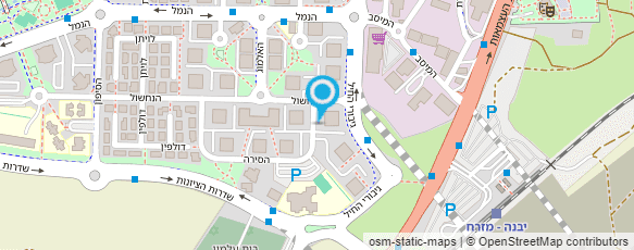 מפת הגעה אל רותי צוברי - מדריכת הנקה