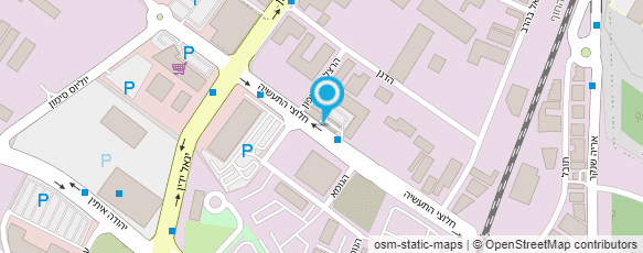 מפת הגעה אל מרכז מנעולים ופרוייקטים- ספק מורשה משרד הבטחון