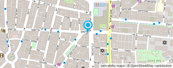 מפת הגעה אל טל שירותי אינסטלציה