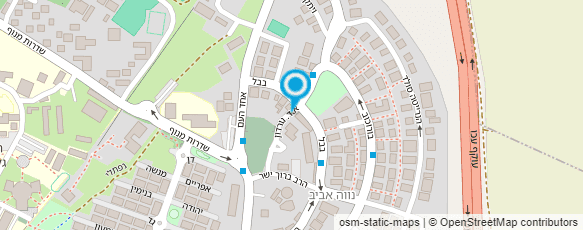 מפת הגעה אל דואר ישראל- מסירת דואר מפת הגעה אל דואר ישראל- מסירת דואר