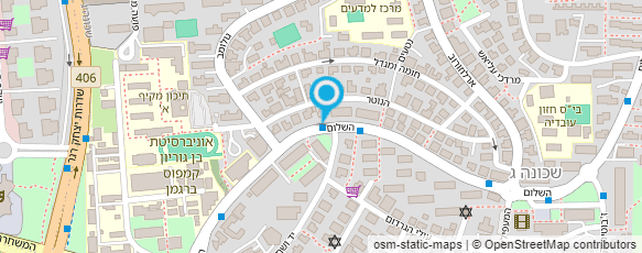 מפת הגעה אל אלונים הוסטל