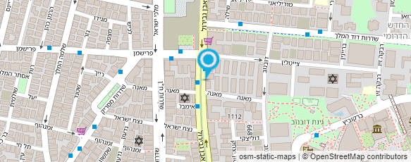 מפת הגעה אל תומר עודד שיפוצים