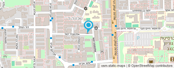 מפת הגעה אל לירז הגלילי - מורה לפסיכומטרי