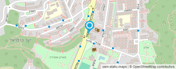 מפת הגעה אל יוסי דבוש - כחל כירופרקטיקה