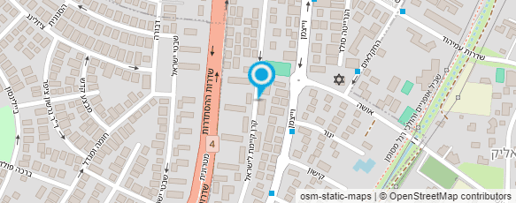 מפת הגעה אל HP סטודיו לטיפוח