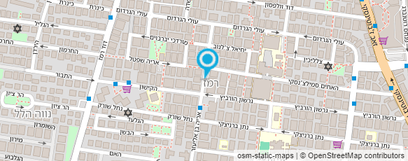 מפת הגעה אל הבית של יעל - פדיקור רפואי