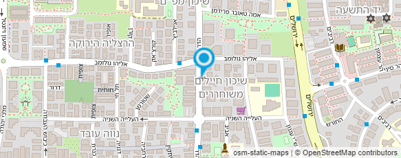 מפת הגעה אל סטודיו נמלה