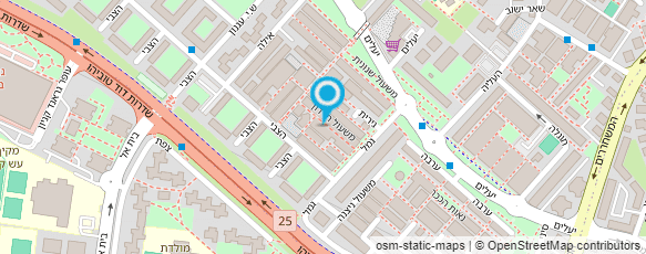 מפת הגעה אל יניב רפאל