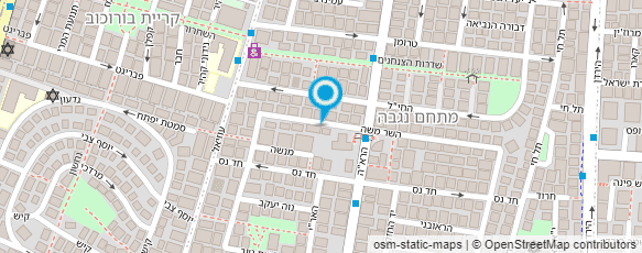 מפת הגעה אל מורה פרטי למקצועות ביה'ס היסודי