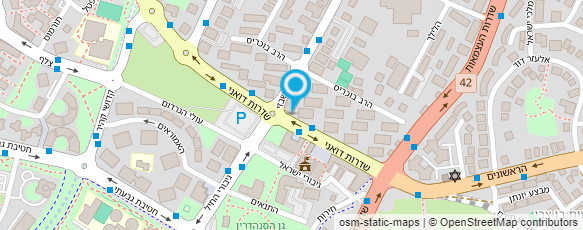 מפת הגעה אל עו"ד אלרום גל-לי