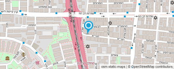 מפת הגעה אל אר.אס.טי מפת הגעה אל אר.אס.טי