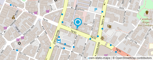 מפת הגעה אל קרייזי פיצה