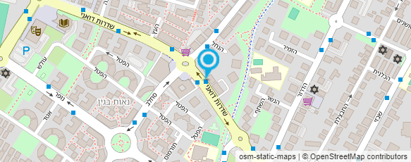 מפת הגעה אל משה דוד צבעי