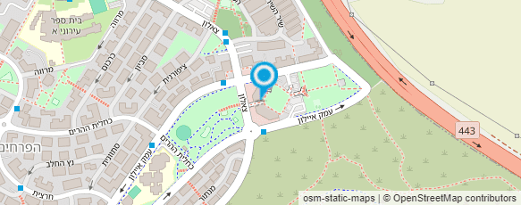 מפת הגעה אל ג'חנון של שבת