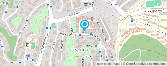 מפת הגעה אל אורי ברוק - שרותי תרגום