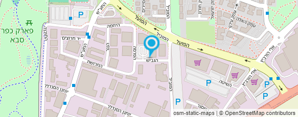 מפת הגעה אל K.B SEC מפת הגעה אל K.B SEC