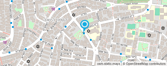 מפת הגעה אל י.א חברת ניקיון