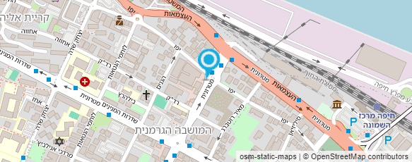 מפת הגעה אל דואר ישראל-מסירת דואר