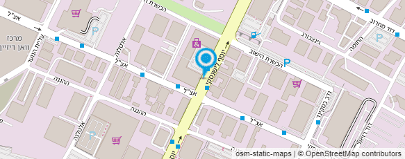 מפת הגעה אל אופטיקל סנטר