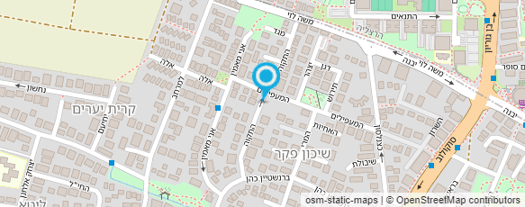 מפת הגעה אל אתל רבינוביץ - מורה מוסמכת לפלדנקרייז