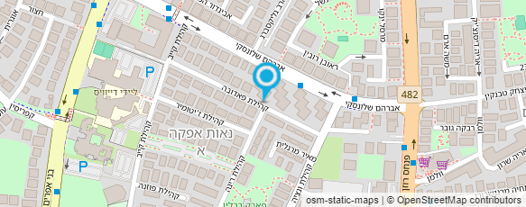 מפת הגעה אל יאנה מיריל רפלקסולוגיה