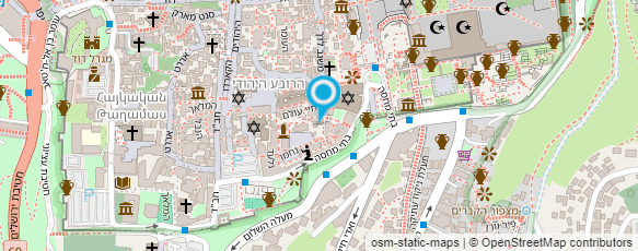 מפת הגעה אל חומוס הרובע