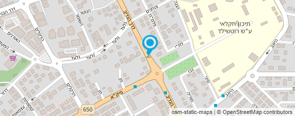 מפת הגעה אל יעל רוסקיס