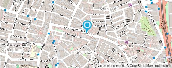 מפת הגעה אל יוסף המנעולן