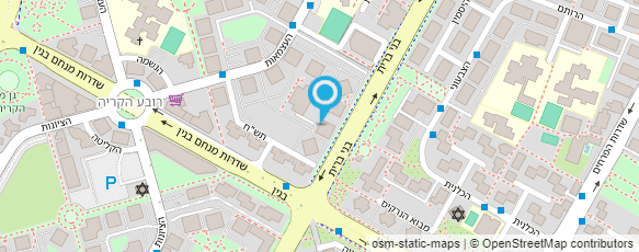 מפת הגעה אל נלי מקוב- טיפולים ברפואה משלימה