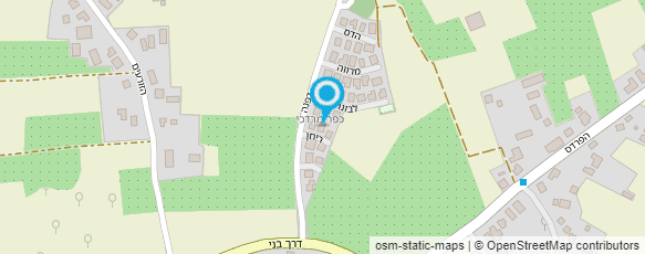 מפת הגעה אל מאיה בורשטיין