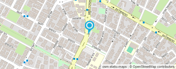 מפת הגעה אל הדירות של בן להשכרה